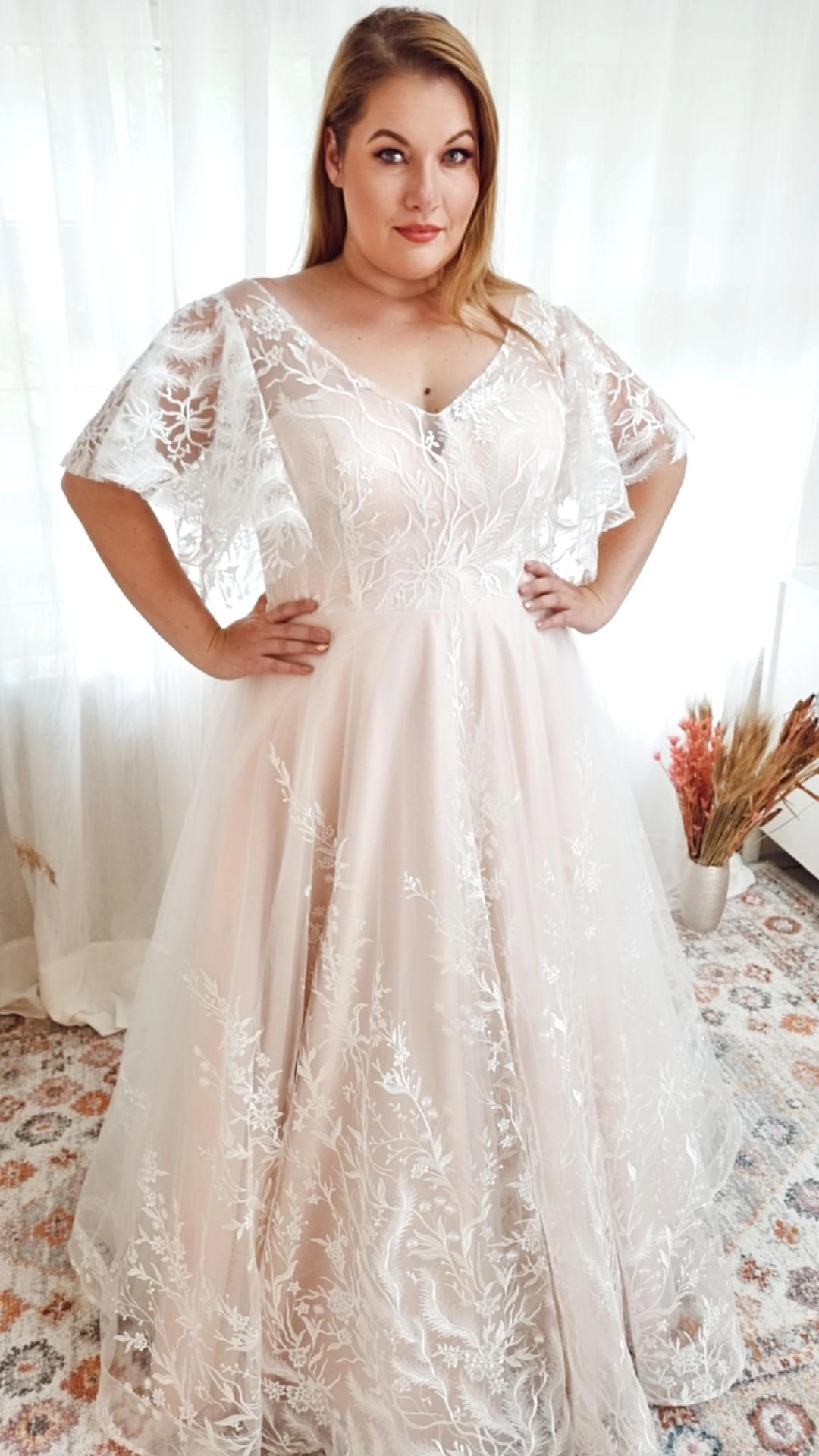ARIEL plus size wedding dress